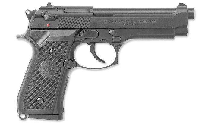 Tokyo Marui - M92F Military Model Pistol airsoft - HopUp - HG - Spring (для страйкболу) 1409 фото