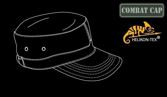 Helikon - Combat Cap - Black - CZ-COM-PR-01 (для страйкболу) 13626 фото