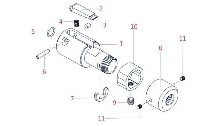 Action Army - HopUp Chamber for APS 96 - B02-009 (для страйкбола) 13594 фото