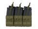 Тройной подсумок на 6 магазинов M4/M16/AR-15 - OLIVE [8FIELDS] M51613094-OD фото