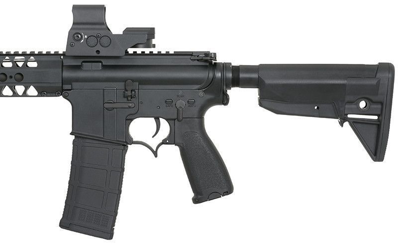 Пистолетная рукоятка BATTLEAXE GUNFIGHTER MOD.2 для AEG AR-15/M4 &ndash; BLACK (для страйкбола) FBP1815 фото