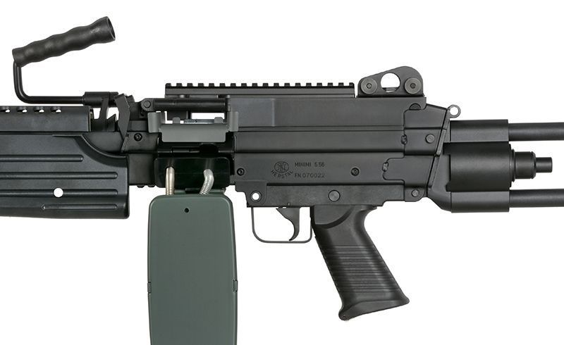Пулемёт FN M249 PARATROOPER LMG - Black [A&K] (для страйкбола) 249-PARA фото
