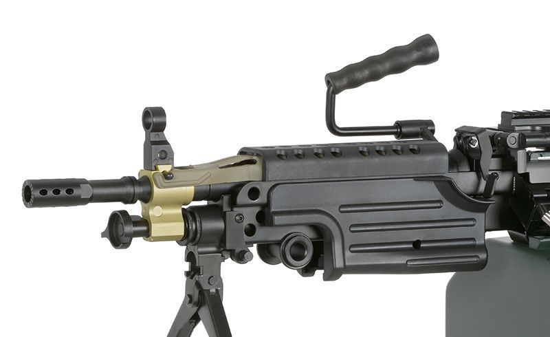 Пулемёт FN M249 PARATROOPER LMG - Black [A&K] (для страйкбола) 249-PARA фото