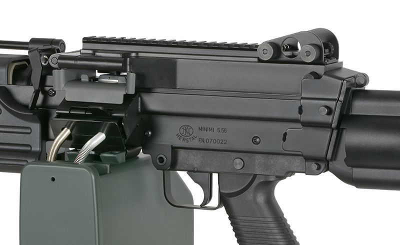 Пулемёт FN M249 PARATROOPER LMG - Black [A&K] (для страйкбола) 249-PARA фото