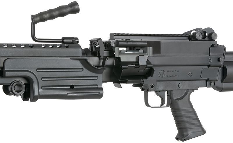 Пулемёт FN M249 PARATROOPER LMG - Black [A&K] (для страйкбола) 249-PARA фото