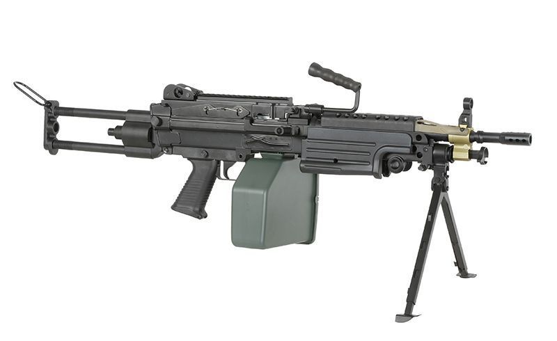 Пулемёт FN M249 PARATROOPER LMG - Black [A&K] (для страйкбола) 249-PARA фото
