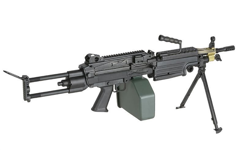 Пулемёт FN M249 PARATROOPER LMG - Black [A&K] (для страйкбола) 249-PARA фото