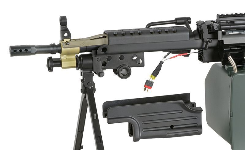 Пулемёт FN M249 PARATROOPER LMG - Black [A&K] (для страйкбола) 249-PARA фото