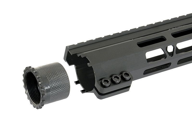12 дюймова цівка Free Float в системі M-LOK - Black [Vector Optics] (для страйкболу) SCRAAM-37 фото
