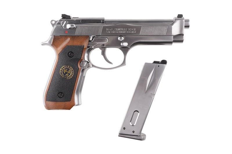 Страйкбольный пістолет Samurai Edge Standard V. 2 M9 Full Auto - silver [WE] (для страйкболу) WET-02-017095 фото