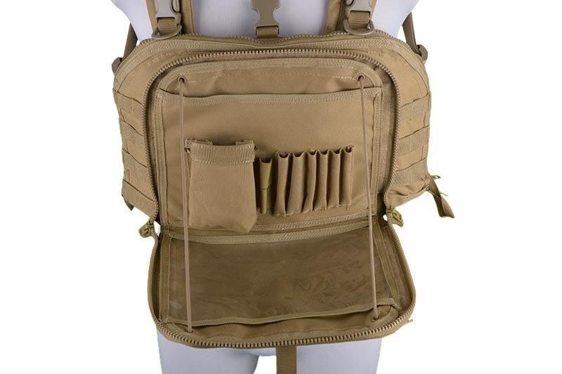 Жилет тактический (разгрузочный) Navigator Chest Rig - tan [GFC Tactical] (для страйкболу) GFT-18-019531 фото