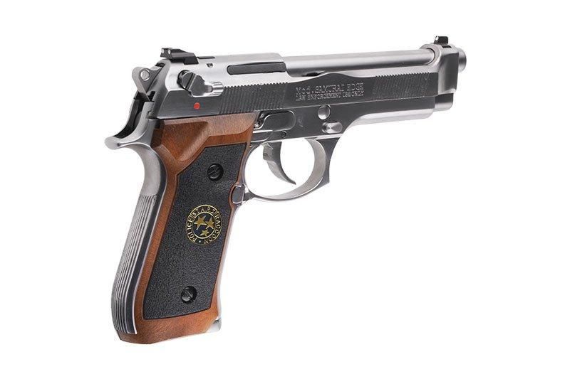 Страйкбольный пістолет Samurai Edge Standard V. 2 M9 Full Auto - silver [WE] (для страйкболу) WET-02-017095 фото