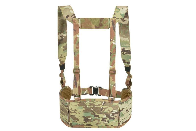 Патрульний тактичний пояс із підтяжками MOLLE, Laser Cut - Multicam [8FIELDS] (для страйкболу) M51617029-CP фото