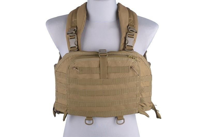 Жилет тактический (разгрузочный) Navigator Chest Rig - tan [GFC Tactical] (для страйкболу) GFT-18-019531 фото