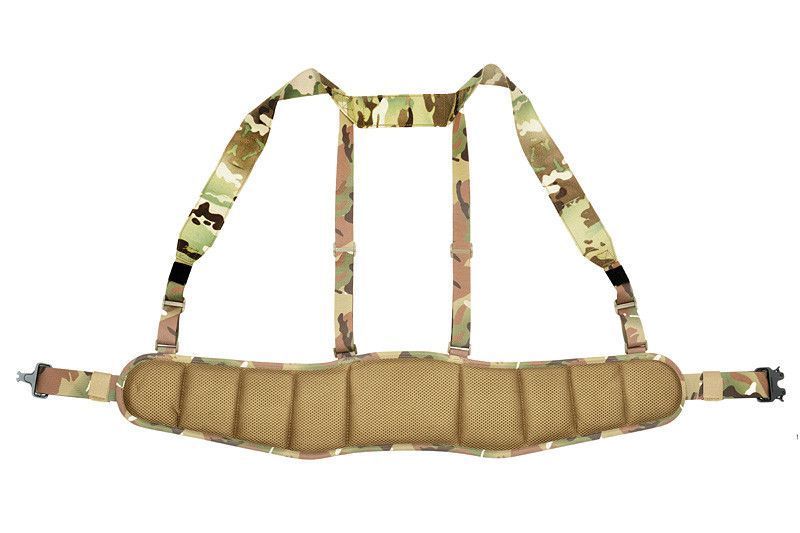 Патрульний тактичний пояс із підтяжками MOLLE, Laser Cut - Multicam [8FIELDS] (для страйкболу) M51617029-CP фото