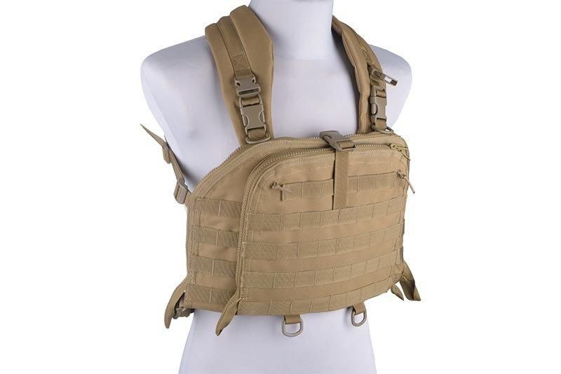 Жилет тактический (разгрузочный) Navigator Chest Rig - tan [GFC Tactical] (для страйкболу) GFT-18-019531 фото