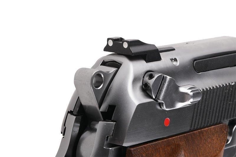 Страйкбольный пістолет Samurai Edge Standard V. 2 M9 Full Auto - silver [WE] (для страйкболу) WET-02-017095 фото