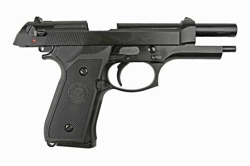 Страйкбольный пистолет M92 v.2 (LED Box) - black [WE] (для страйкбола) WET-02-006751 фото