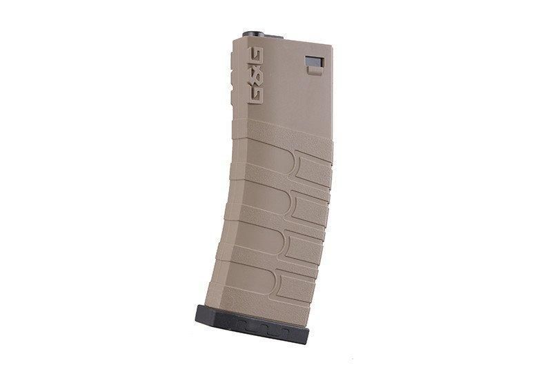 Магазин mid-cap 120 шаров для M4/M16 (5 sztuk) - tan/Black [G&G]&nbsp;(для страйкбола) GIG-05-005672 фото