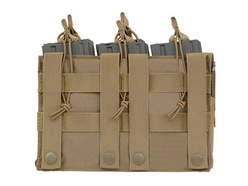 Potr&oacute;jna ładownica karabinowo-pistoletowa 5,56/9mm (5 plus 2) - Coyote [8FIELDS] (для страйкболу) M51613140-TAN фото