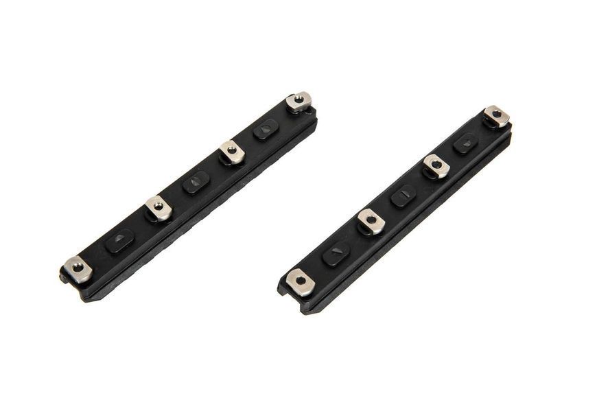 Polimerowa szyna M-LOK 5" (2 sztuki) - czarna [AMOEBA] (для страйкболу) AMB-09-030797 фото