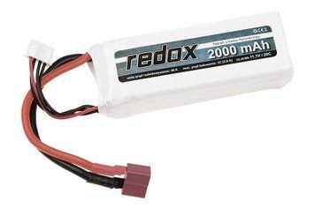 Akumulator LiPo 2000 mAh 11,1V 20C [Redox] (для страйкбола) RDX-06-015957 фото