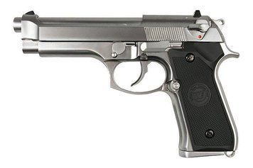 Страйкбольный пистолет M92 v.2 (LED Box) - silver [WE] (для страйкбола) WET-02-006752 фото