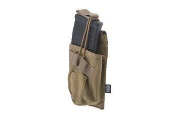 Одинарний подсумок OPEN для магазину AK - tan [Primal Gear] (для страйкболу) PRI-19-019432 фото