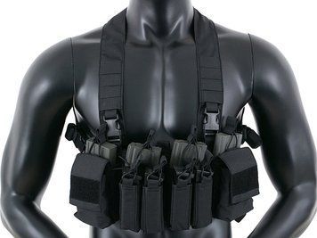Компактный многозадачный Chest Rig - Black [8FIELDS] (для страйкбола) M51611038-BK фото