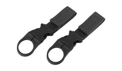 101 Inc. - MOLLE water bottle ring - 2 pcs - Black - JF007 (для страйкболу) 18946 фото