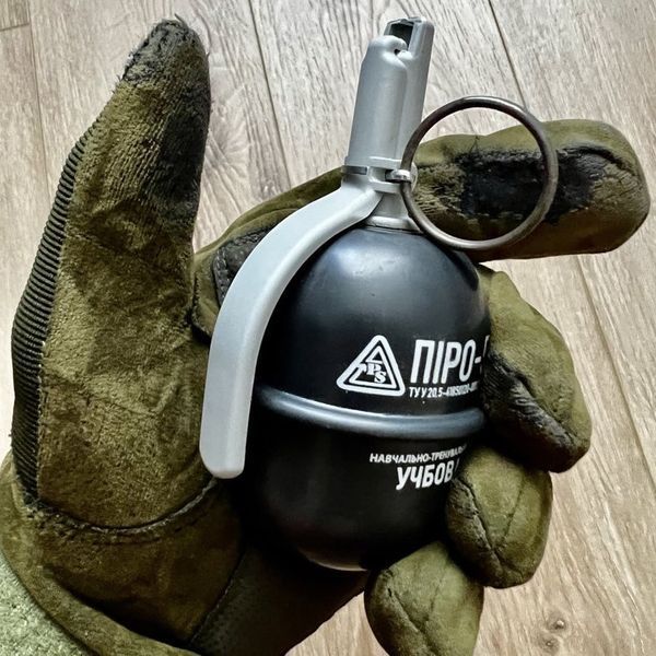 Граната УЧБОВА з активною чекою&nbsp;ргд-5 ПІРО-5 [PYROSOFT] (для страйкболу) ПИРО-5-У фото