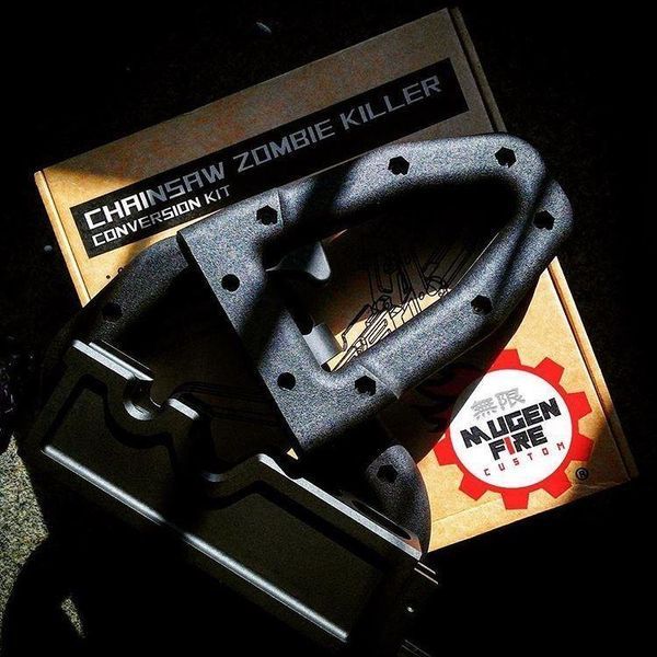 Конверсия ChainSAW Zombie Killer для приводов Ares LMG [MUGEN FIRE CUSTOM] (для страйкбола) MUG-09-013138 фото