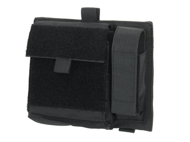 Rozbudowany panel administracyjny MOLLE - Black [8FIELDS] (для страйкбола) M51613147-BK фото