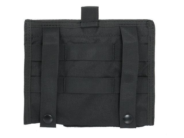 Rozbudowany panel administracyjny MOLLE - Black [8FIELDS] (для страйкбола) M51613147-BK фото