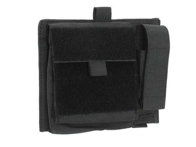Rozbudowany panel administracyjny MOLLE - Black [8FIELDS] (для страйкбола) M51613147-BK фото