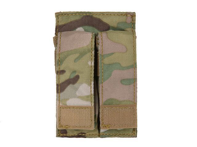 Podw&oacute;jna ładownica na magazynki pistoletowe - Multicamo [8FIELDS] (для страйкболу) M51613149-CP фото