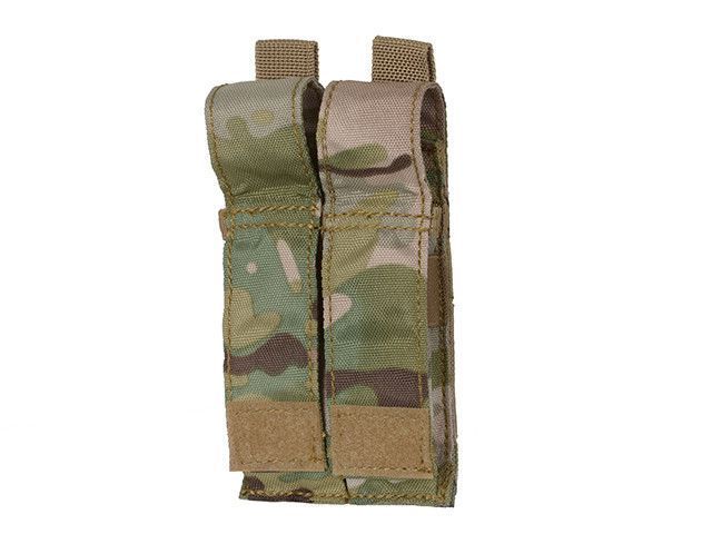 Podw&oacute;jna ładownica na magazynki pistoletowe - Multicamo [8FIELDS] (для страйкболу) M51613149-CP фото