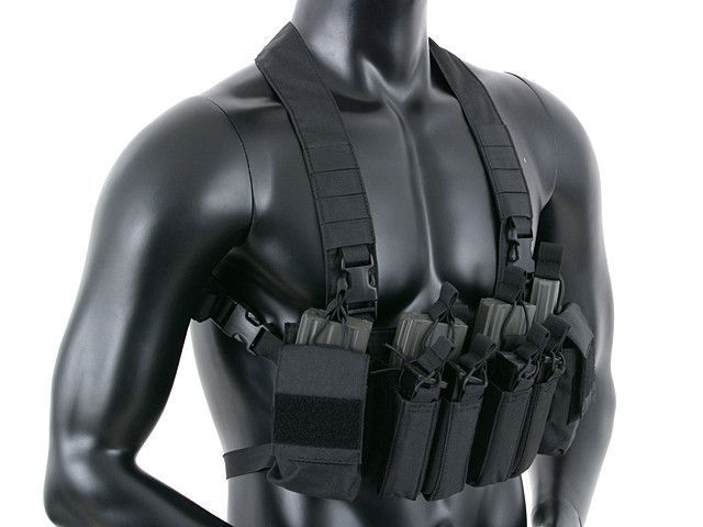 Компактный многозадачный Chest Rig - Black [8FIELDS] (для страйкбола) M51611038-BK фото