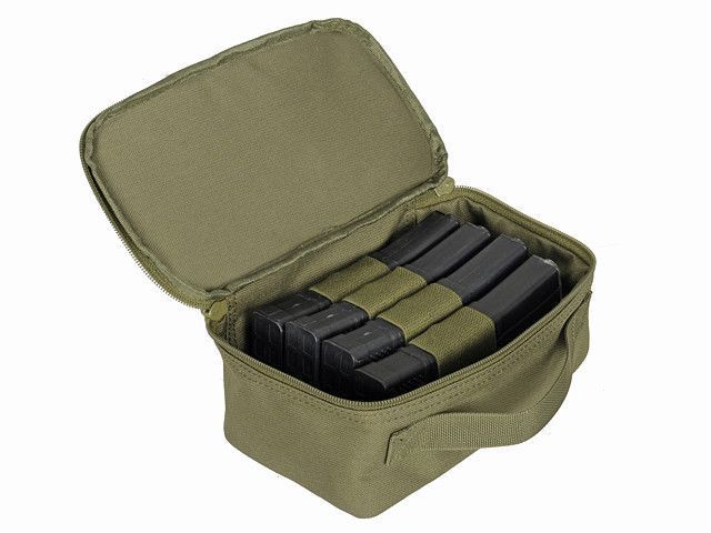 Pokrowiec na 4 magazynki AR15 - Olive [8FIELDS]&nbsp;(для страйкбола) M51613262-OD фото