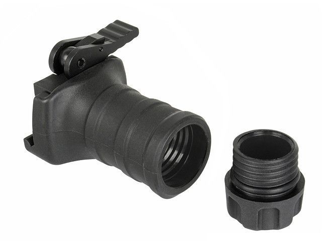 Коротка ручка перенесення QD Picatinny - Black [FMA] (для страйкболу) TB1261-BK фото
