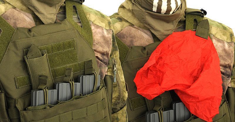 Подсумок з інтегрованою червоною стрічкою (мертвячок) &ndash; Olive [8FIELDS] M51613004-OD фото