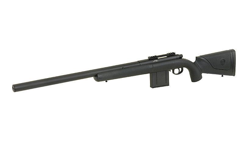 APM40A3 Spring Sniper Rifle (Extreme Power Version) - Black [APS/Hakkotsu] (для страйкболу) APM40B-EP фото