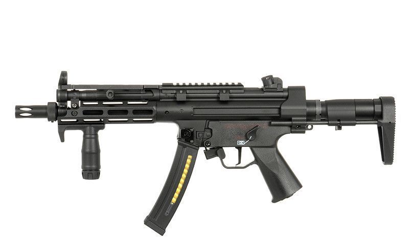 Механический магазин на 130 шаров для MP5/MP5K - Black [CYMA] (для страйкбола) FBP4042 фото