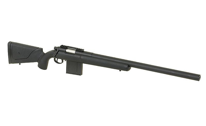APM40A3 Spring Sniper Rifle (Extreme Power Version) - Black [APS/Hakkotsu] (для страйкболу) APM40B-EP фото