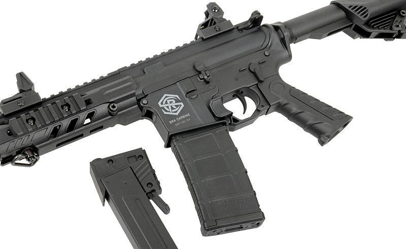Adapter na magazynki pistoletowe do AR15/M4 - Black [SRC] (для страйкболу) SM4-130 фото
