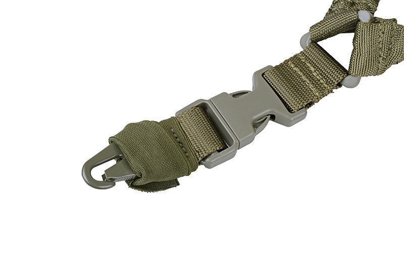 Одноточковий ремінь збройовий Bungee - olive [Ultimate Tactical] (для страйкболу) UTT-24-006247 фото