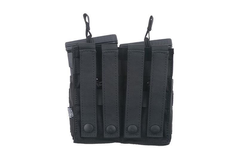 Подвійний подсумок Open для магазинів 7,62 - black [Primal Gear] (для страйкболу) PRI-19-019442 фото