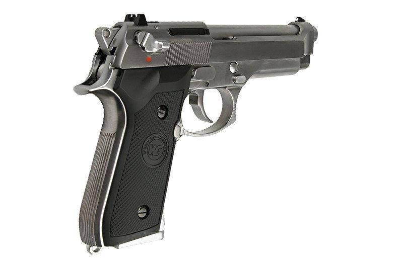Страйкбольный аналог pistoletu M92 v.2 (LED Box) - silver [WE] (для страйкболу) WET-02-006752 фото
