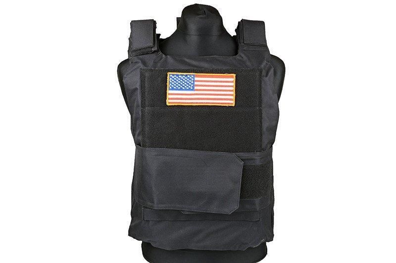 Жилет тактичний (розвантажувальний) Personal Body Armor &mdash; black [GFC Tactical] GFT-18-000367 фото