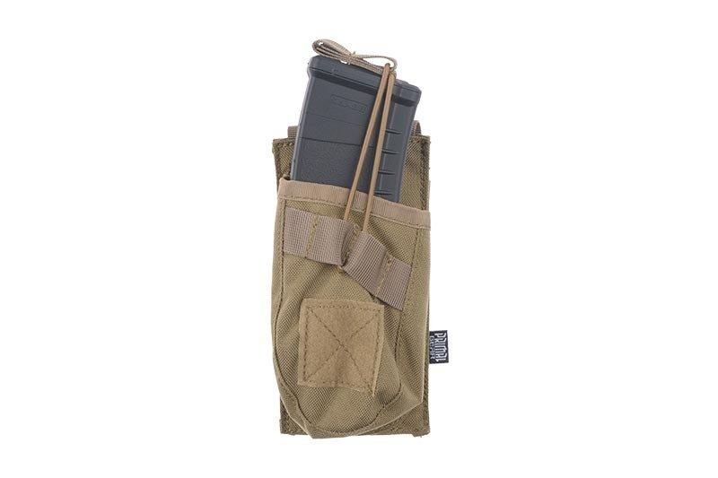 Одинарний подсумок OPEN для магазину AK - tan [Primal Gear] (для страйкболу) PRI-19-019432 фото